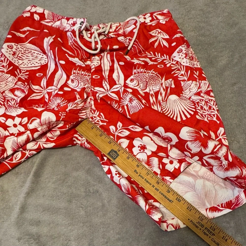 Polo Ralph Lauren mens Hoffman Palm Island Swim Trunks Size L -Limited Edition